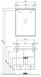  AQUATON  1A222302NR010 600x115x850 , ,  