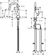  Hansgrohe Focus M42   180      71821000