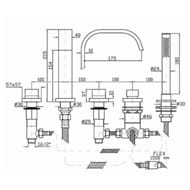    Zucchetti Aguablu ZA5470  2 ,  , 