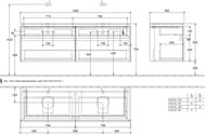   2  Villeroy & Boch LEGATO (1600550500) ., 4 , . B67700MS