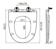   BelBagno Soft Close   ,  BB045/051SC