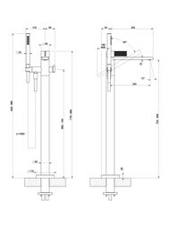    Gessi Inverso Rigato ,. ,  , . 73528.727