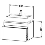    Duravit DuraStyle (800512478) 1 ,   DS530202222