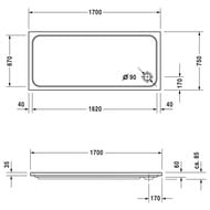   Duravit D-Code 1700750 720100000000000