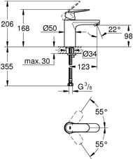  Grohe EuroSmart 23327000     , ,  