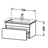    Duravit DuraStyle (730398448) , 1 ,    DS638101818