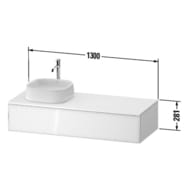    Duravit Zencha 2811300550, ,  . / ZE4812L30800000