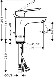  Hansgrohe Logis E 71161000     100 ,  , 