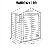  KETER MANOR 65 DD (185x152x226), -