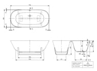   Villeroy & Boch ANTHEUS (1750800) .,  ,  UBQ175ANH7F400V-01