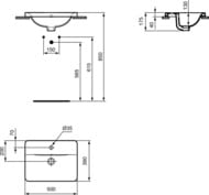  Ideal Standard CONNECT 500390 E504301   , 