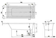  , Villeroy&Boch Targa Plus Mono 1700700 ,   UBA177NES2V01+CY00000000