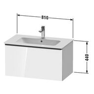    Duravit D-Neo 810x440462 , 1 ,   DE4262004220000