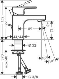    Hansgrohe Vernis Shape 71566000  70, ., 