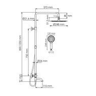   WasserKRAFT A188.208.207.PG Thermo  , / ,  