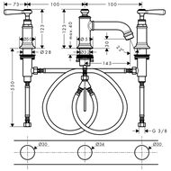  Axor Montreux 16535820     3 ,  