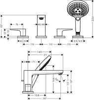  Hansgrohe Metropol 32553000     4 , 