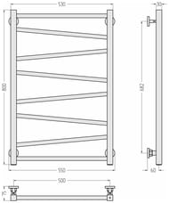    800500 (8 .) ,  . 3/4" 071-0253-8050