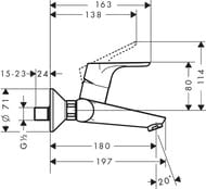  Hansgrohe Focus 31923000    , 