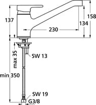    Ideal Standard Active B8079AA ,   230, : 