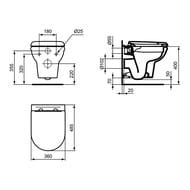   Ideal Standard EXACTO 360485350    , ,  R002601