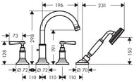  Axor Montreux 16554000    4 ,   , 