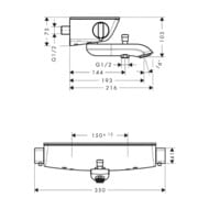  Hansgrohe Ecostat Select 13141000  /, , 