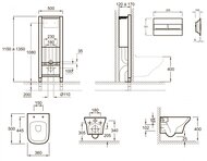  Jacob Delafon E21928RU-CP   +  Vox    E21744RU-00