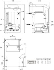    FERROLI PEGASUS D45  45 , , , . 