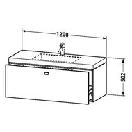  c  Duravit Brioso (1200480502) , 1 . .,   BR4603O1022