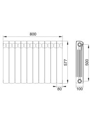 !   RIFAR Monolit 500 (577800100) 10 , 1960 , 