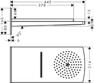   Hansgrohe Raindance Rainfall 180 AIR 2jet  28433000