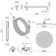   Giulini Futuro FKD0525XNKO   250, , , , . 