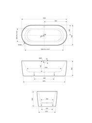   CEZARES METAURO 1800800600 ., METAURO-INT-Central-180-80-60