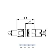   TECElogo 20  3/4",   ,  8630203