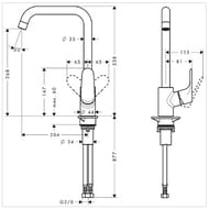  Hansgrohe Focus M41   260     31820000