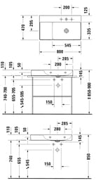  Duravit DuraSquare 800470  , 1    2349800041