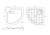     CEZARES (800800150)  TRAY-SMC-R-80-550-150-W 