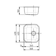  ALVEUS Monarch Variant 40 (340400)  , .  0.8 , PVD  1113587