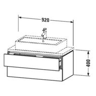      Duravit L-Cube 920400477 2 ,   LC580802222