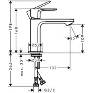    Hansgrohe Rebris S 72520000 , CoolStart, 