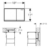 GEBERIT Omega60  ,  ,  /   115.081.SI.1