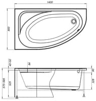  Aquanet Mia 140x80  ,  246496