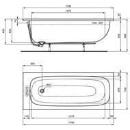   Ideal Standard i life 1700700450 ,  ,  T475901