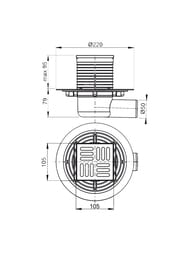   Alcaplast APV101 (105x105/50) . ,  ., 