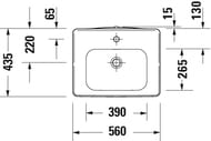  Duravit Soleil by Starck  560435,  ,  2378560027