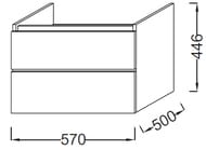    Jacob Delafon PARALLEL EB504-N18 (570500446) 2 , . ,