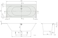   Villeroy & Boch OBERON 2.0 (1800800470)  ,  UBQ180OBR2DV-01