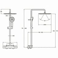   METRO Jacob Delafon  , , , ,   E26589-BL