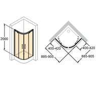   HUPPE Aura Elegance 9009002000 R500, ./  402422.092.321